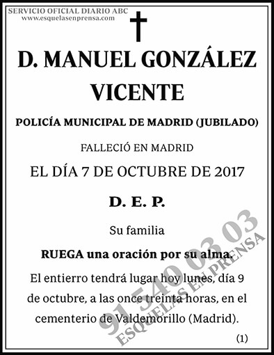 Manuel González Vicente